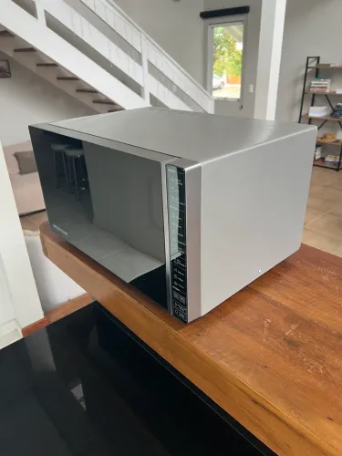 Microondas Brastemp 32L Inox Espelhado com Grill - BMG45AR