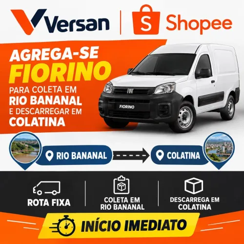 Agrega se fiorino para coleta