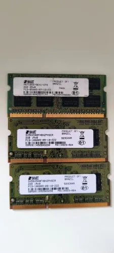 Pente de memória Sodimm DDR3 6GB