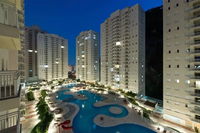 Acquaplay de, 03 quartos,, 84 m2,