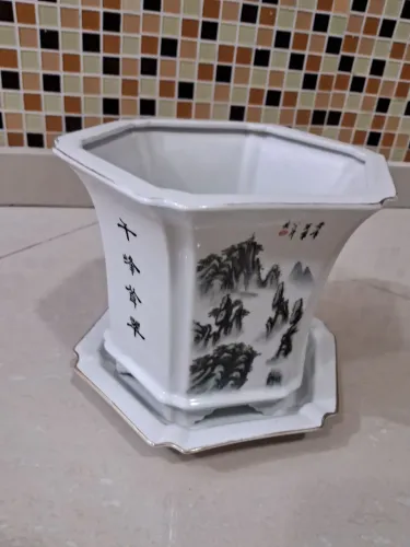 Vaso chinês decorativo
