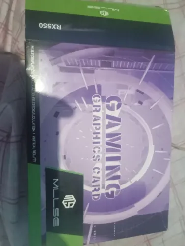 Placa de vídeo rx 550 4 gb
