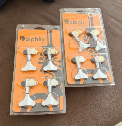 Kit 2 unidades Tarracha P/ baixo 4L blindada cromada Dolphin