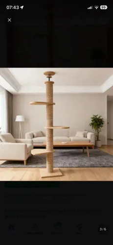 Arranhador de gatos gigante
