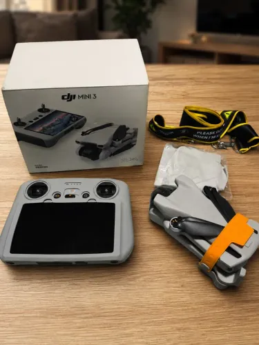 Drone Dji Mini 3 controle tela Impecável