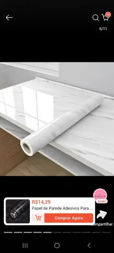 3 unidades, por 30,00. Papel de parede.