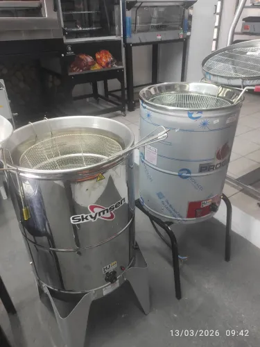 Bh fritadeira industrial água e óleo orçamento 