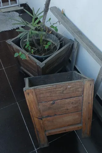7 cachepots de palete para plantas