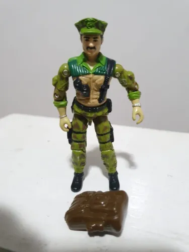BONECO GI JOE (COMANDOS EM AÇÃO) - LEATHER NECK (1986)