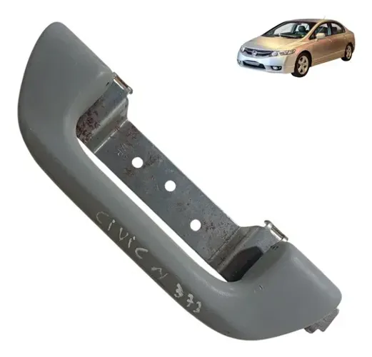 Alca Teto Honda Fit City Civic Pqp Puxador 2006 2007 2014 Cinza-escuro