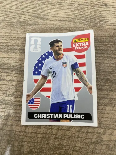 Carta Extra sticker 2026 copa do mundo