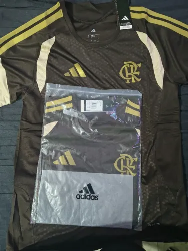 Camisa Flamengo Treino Marrom 26/27 - Tam. G e GG disponíveis (Qualidade T.h.a.i)