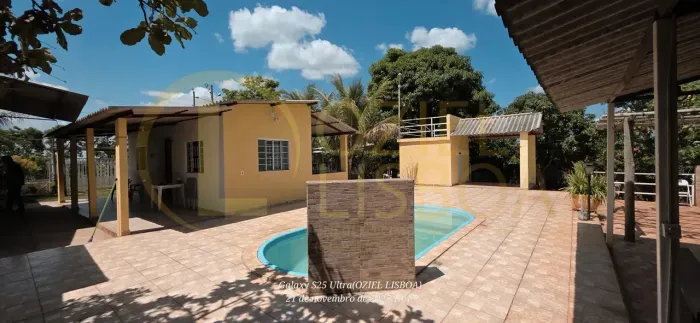 CHÁCARA 100% MOBILIADA COM 13"500m DE PORTEIRA FECHADA CASA SEDE CORUMBÁ 4 BR-060 À 55KM T