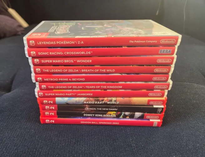 Jogos de Nintendo switch 1 e 2