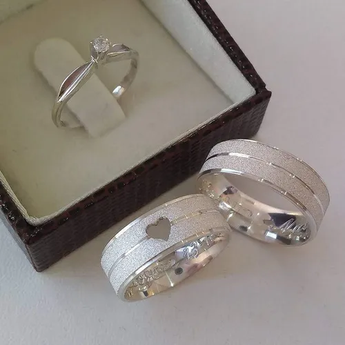 ALIANÇAS DE PRATA 925