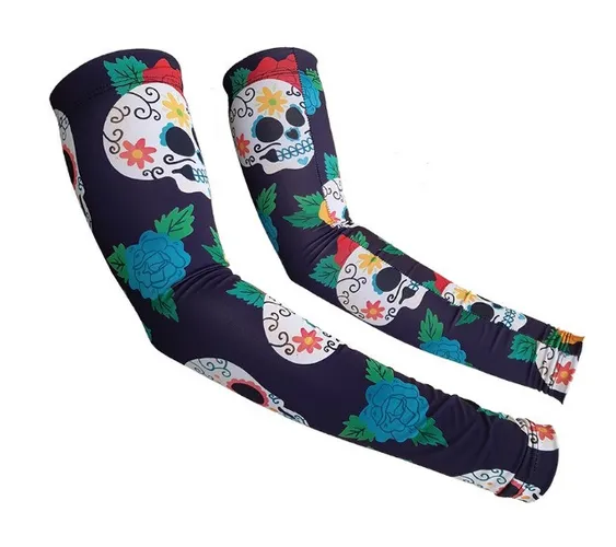 Manguito Unissex Proteção Uv Estampado Varios Modelos Promoção