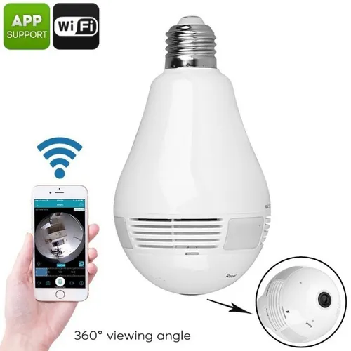 Camera Ip Lampada Led "Promoção"