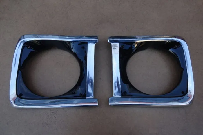 Aro Farol Dianteiro Ford F-100 1972 A 1985 Moldura F100 - Par