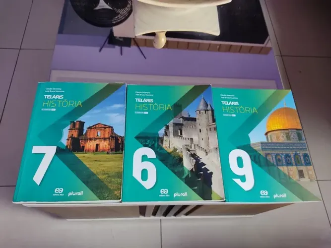 Livro Telaris História 6 ,7,8 e 9 ano valor por unidade