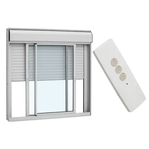 Janela 120x120 controle remoto persiana integrada