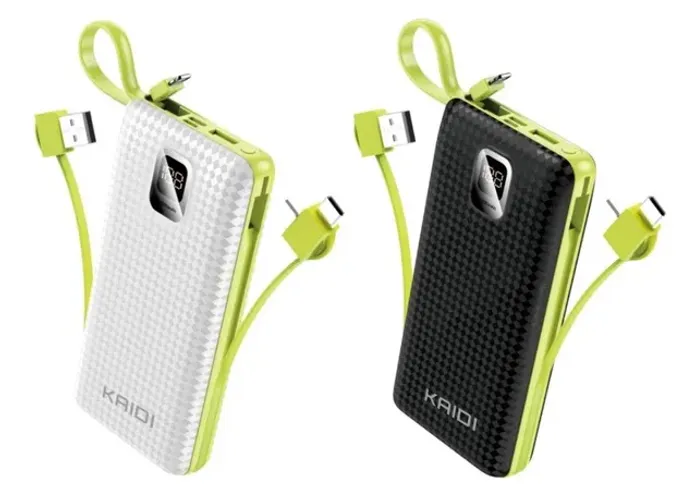 Carregador Portátil Knc-8882 Power Bank 20000mah Kaidi