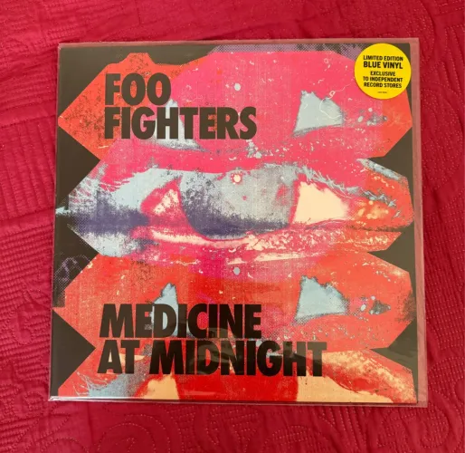 Lp Foo Fighters - Medicine at Midnight (Edição limitada disco azul)
