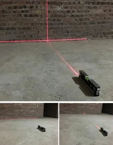  * nível laser led de mão 6 em 1