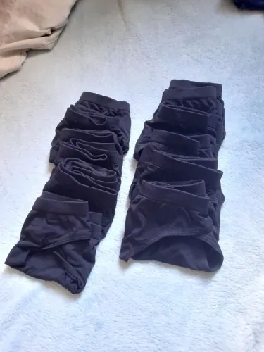 12 calcinhas Trifil biquini tamanho P pretas