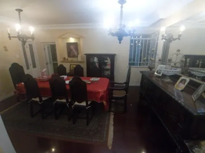 Mesa cadeiras neo clássico colonial
