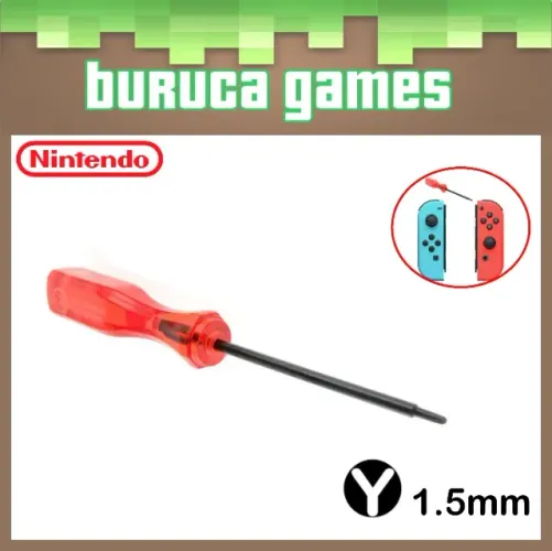 Chave Tri-Wing Y 1.5mm para console e controle Joy-Con de Nintendo Switch
