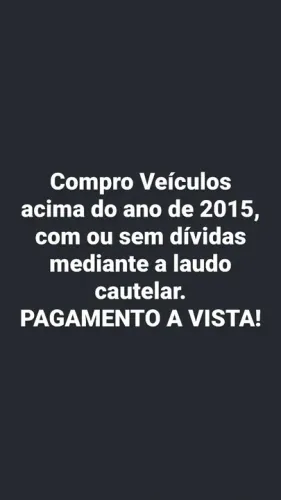 Compro Veículos acima do ano de 2015