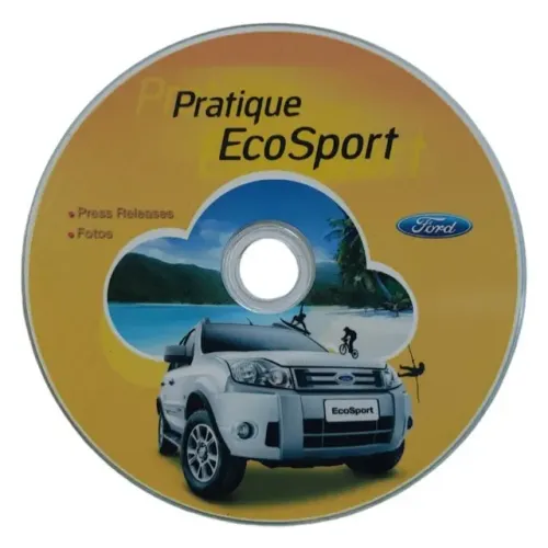 Ford Ecosport 2011 - CD-ROM de press kit - material de imprensa