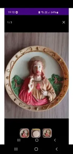 Prato decorativo Jesus