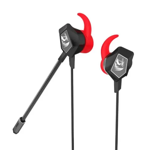 Fone de Ouvido Gamer Intra Redragon Bomber Elite E300 P3 C/ Adaptador P2 - WZetta