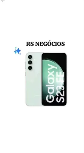 S23 FE 5G 256gb, Lacrado + NF (Até 12x) 