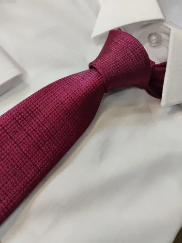 Gravata slim jacquard lançamento 