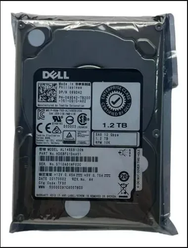 HD Dell Para SERVIDORES 1.2TB SATA 12Gb/s novo 