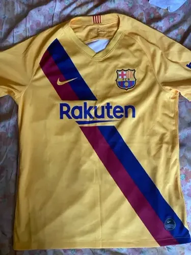 Camisa do Barcelona, 19/20, tamanho G, usada
