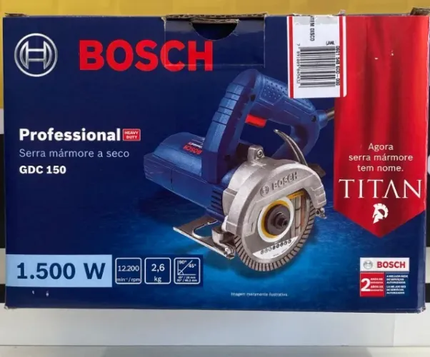 Serra mármore Bosch 127v e 220v leia a descrição