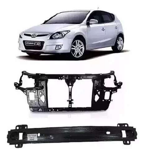 Kit Painel Frontal + Alma Parachoque I30 2009 2010 2011 2012