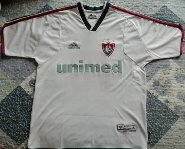 ABAIXOU! Camisa Fluminense 2001 - Oficial (com brinde)