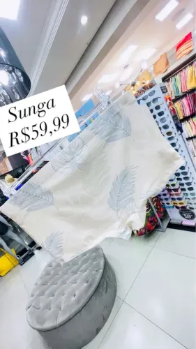 Sunga de Praia  Estampada 