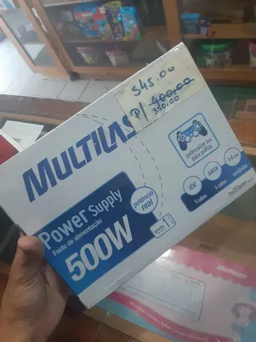 Fonte de Alimentação Multilaser 
