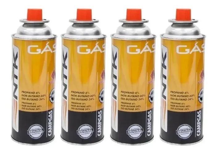 Gás Butano Refil P Maçarico, fogão Culinário Camping Carga 4
