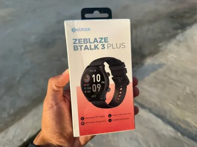 Zeblaze Btalk 3 Plus - Tecnologia, Estilo e Conectividade!