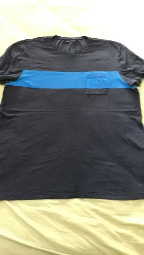 Camiseta Calvin Klein Plus Size Azul Marinho XXG/XXL