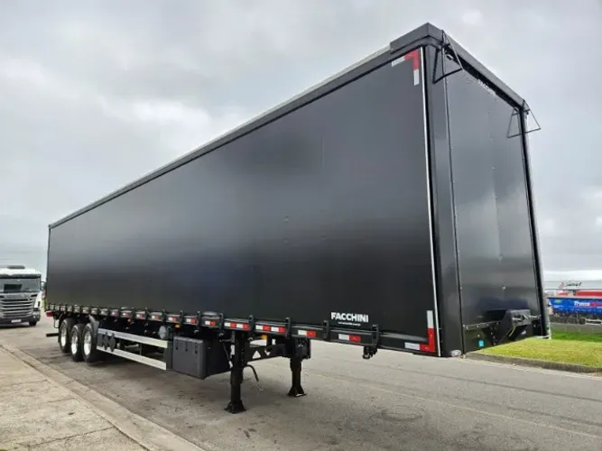 Carreta Sider Facchini Ano 26 0km Pronta Entrega 30 plts 15.40 x 2.80 C/Rodas de Alumínio 