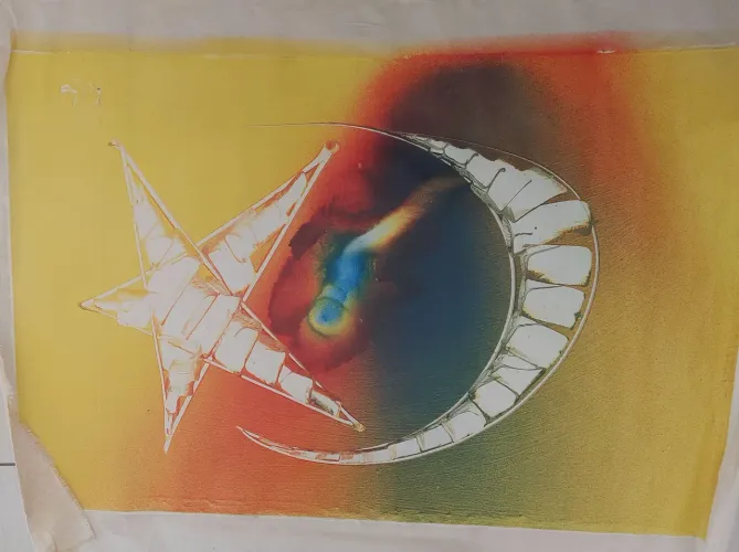 Telas decorativas pintadas a mão, temáticas, praias do nordeste 