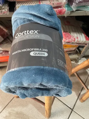 Manta microfibra tamanho Queen 