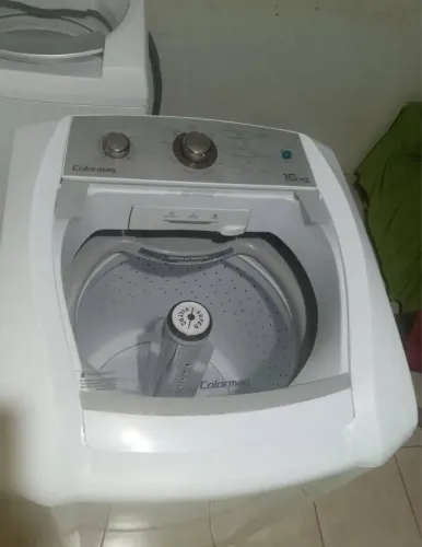 Máquina de lavar colormaq 15 kg semi nova